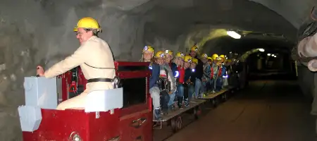 Besucherbergwerk Grube Fortuna (Foto: Grube Fortune)
