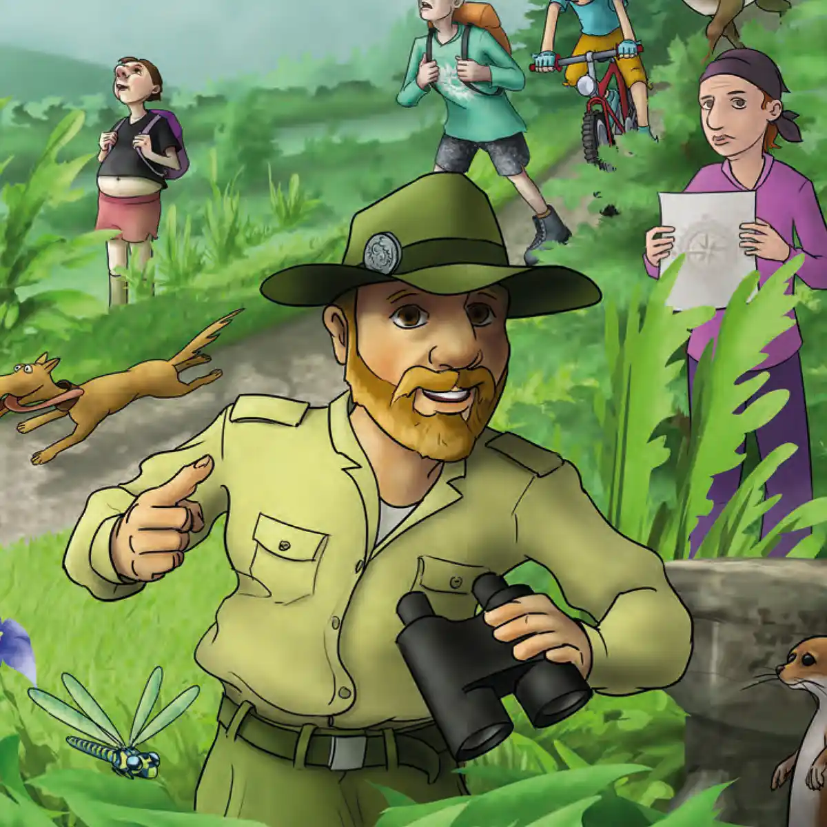 Den Waldknigge des Naturparks Lahn-Dill-Bergland als PDF herunterladen